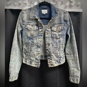 Vintage 90s Jean Jacket I Love H81